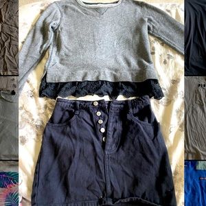 2 for $30. Brandy Melville and Abercrombie and Fitch outfit.